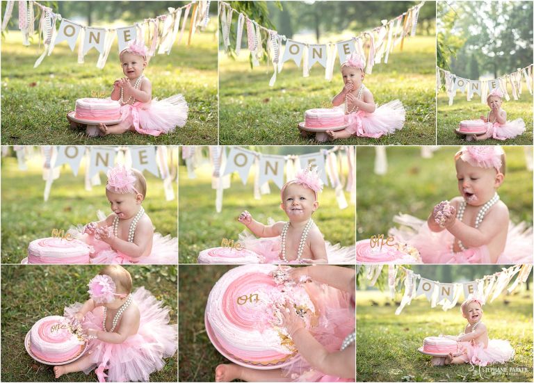 first birthday photoshoot
